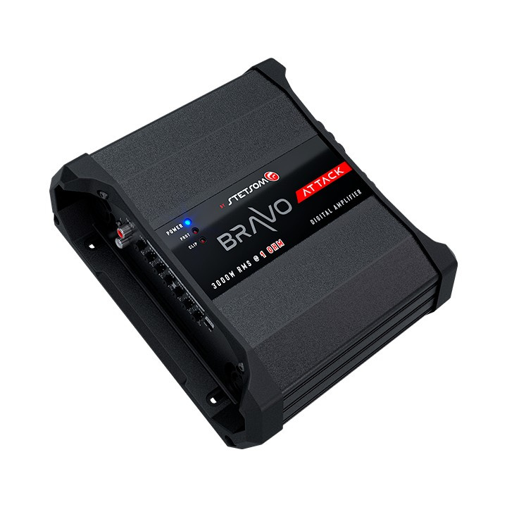 Stetsom BRAVO ATTACK 3000 1 Ohm, fullregister monoblokk