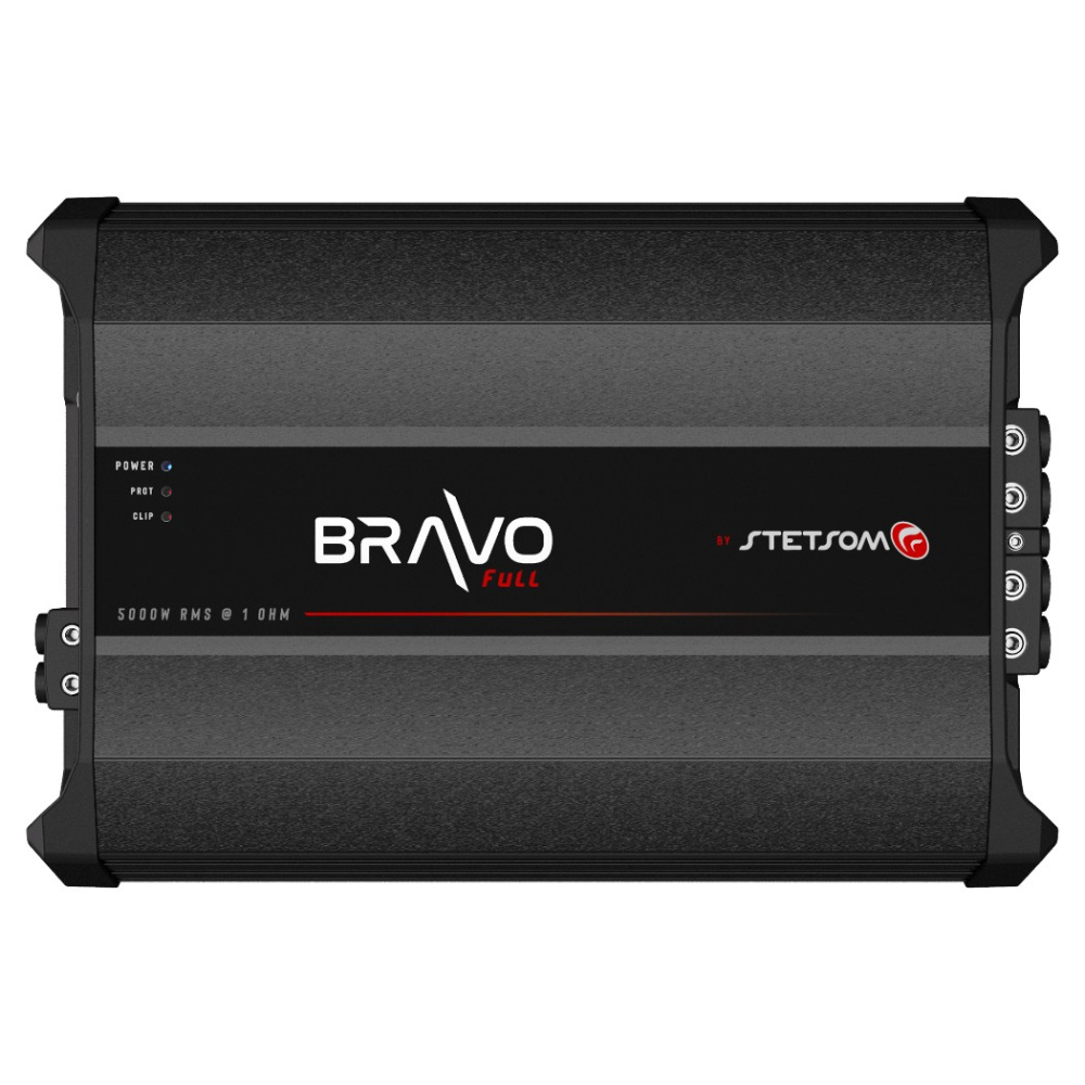 Stetsom BRAVO Full 5000 - 1 Ohm, fullregister-monoblokk