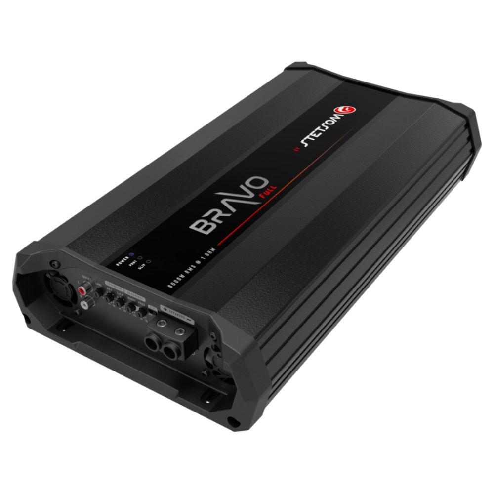 Stetsom BRAVO Full 8000 - 1 Ohm, fullregister monoblokk