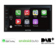 Macrom M-DL7000D bilstereo med CarPlay, Android Auto, DAB+ och Bluetooth Macrom M-DL7000D bilstereo med CarPlay, Android Auto, DAB+ och Bluetooth