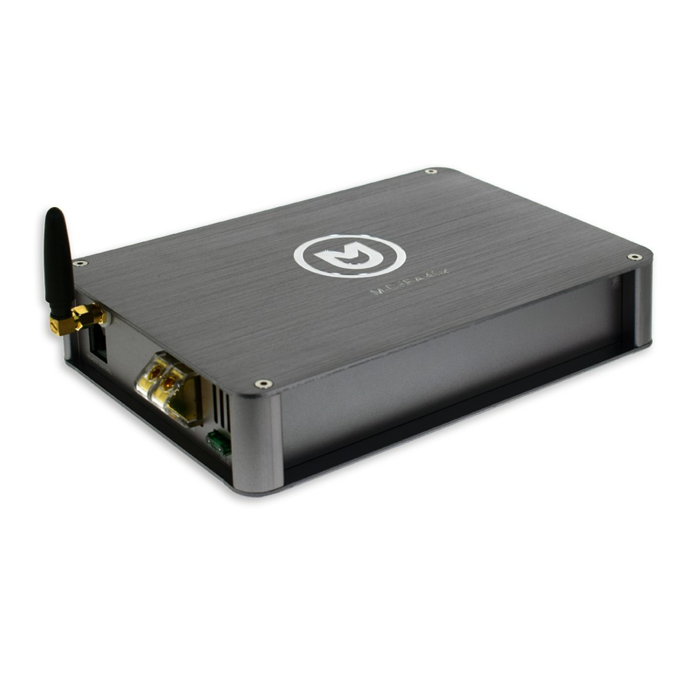 Macrom M-DSPA402, 4-kanals DSP-forsterker med Bluetooth