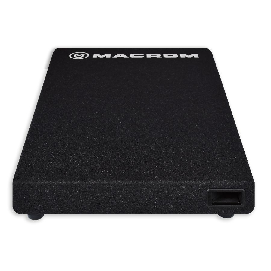 Macrom M-SW250A, superslank aktiv 10 tommers basshøyttaler