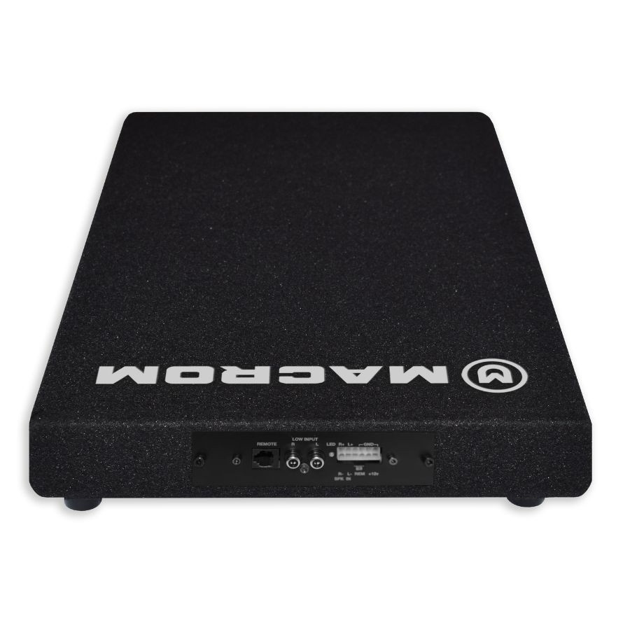 Macrom M-SW250A, superslank aktiv 10 tommers basshøyttaler