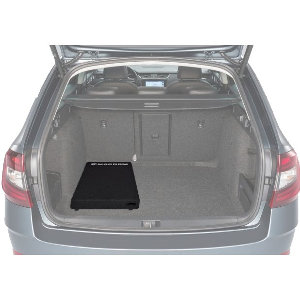 Macrom M-SW250A, superslank aktiv 10 tommers basshøyttaler