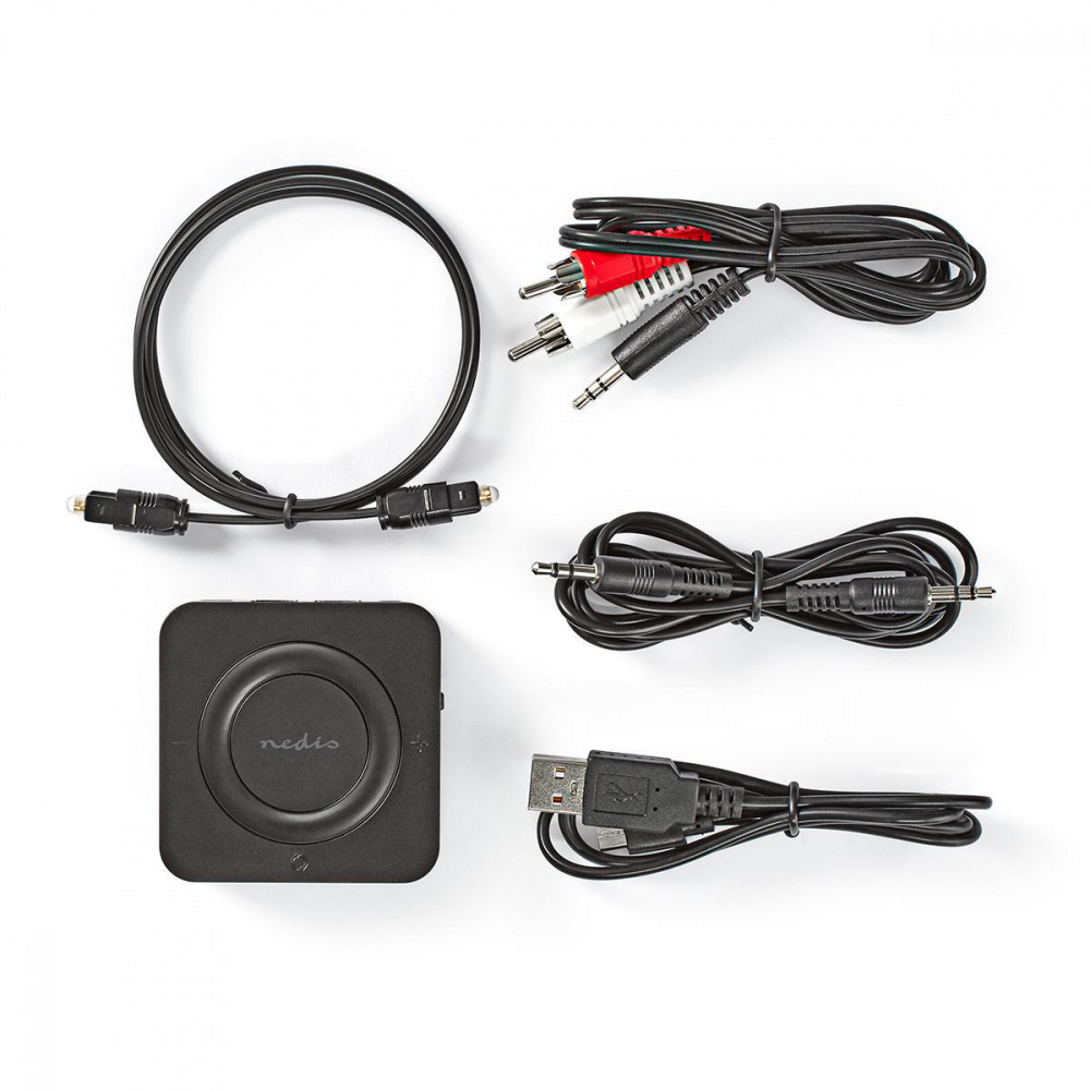 Nedis BTTC200BK Bluetooth-sender/mottaker med optisk utgang
