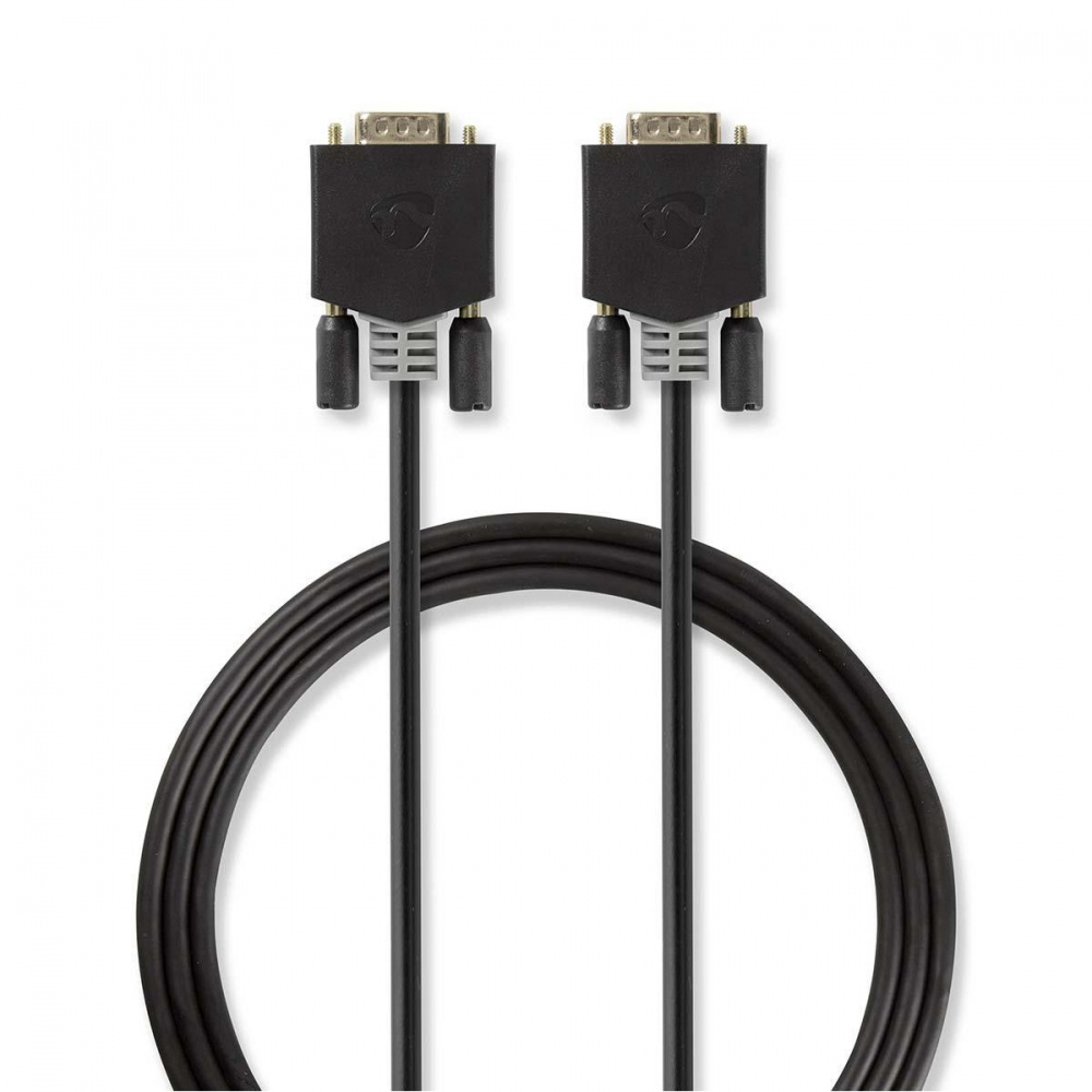 Nedis VGA-kabel. VGA-hane till VGA-hane, 2m
