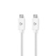 NEDIS 176CCGL60700WT10 USB-C-kabel, hvit, 1 meter NEDIS 176CCGL60700WT10 USB-C-kabel, hvit, 1 meter