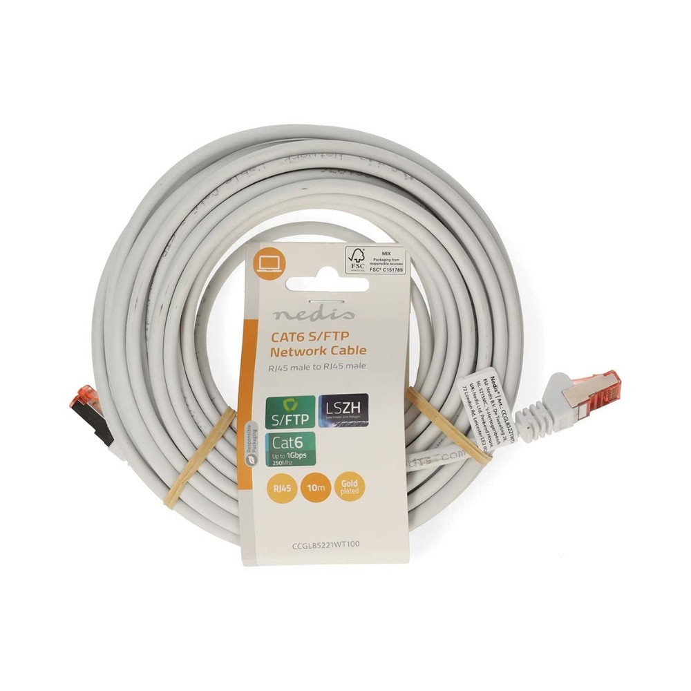 Nedis CAT6 S/FTP-nettverkskabel, 10 meter
