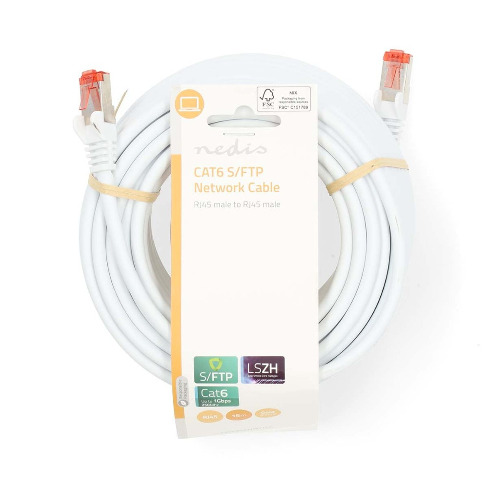 Nedis CAT6 S/FTP-nettverkskabel, 15 meter