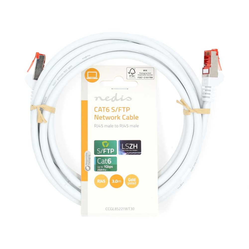 Nedis CAT6 S/FTP-nettverkskabel, 3 meter