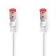 Nedis CAT6 S/FTP-nettverkskabel, hvit Nedis CAT6 S/FTP-nettverkskabel, hvit