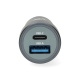 Nedis billader 38W med 2 utganger, USB-C PD og USB-A Quick Charge Nedis billader 38W med 2 utganger, USB-C PD og USB-A Quick Charge