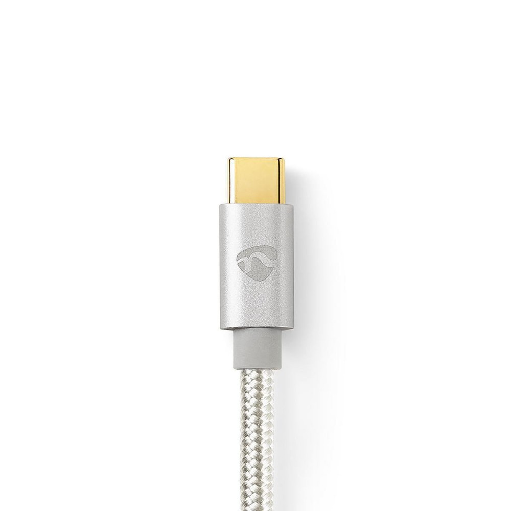 Nedis USB-C-kabel, 100 W, 5 Gbit/s, 2 meter
