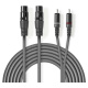 Nedis XLR-kabel, XLR hunn - RCA hann 3 m Nedis XLR-kabel, XLR hunn - RCA hann 3 m