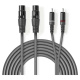 Nedis XLR-kabel, XLR hunn - RCA hann Nedis XLR-kabel, XLR hunn - RCA hann