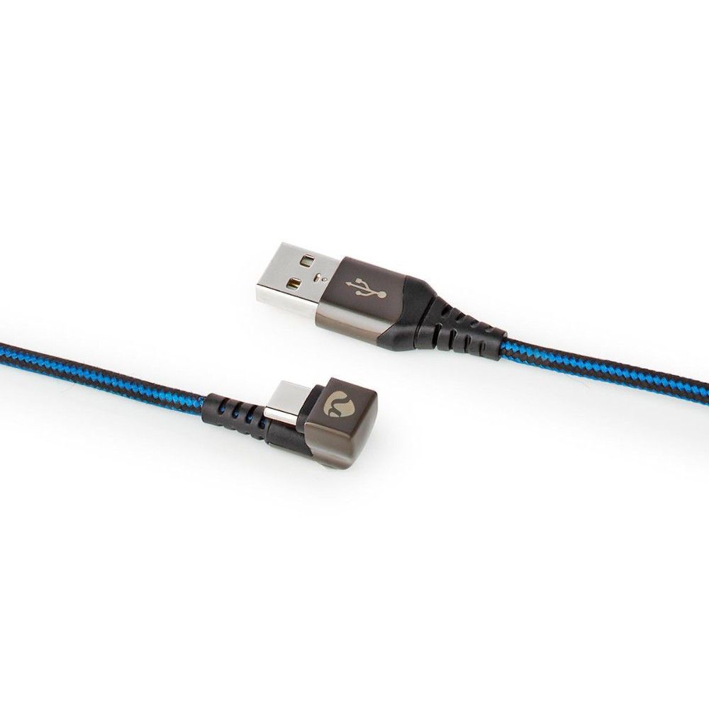 Nedis USB-A til USB-C-kabel, 180°-kontakt, 1 meter