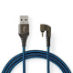 Nedis USB-A til USB-C-kabel med 180° kontakt Nedis USB-A til USB-C-kabel med 180° kontakt