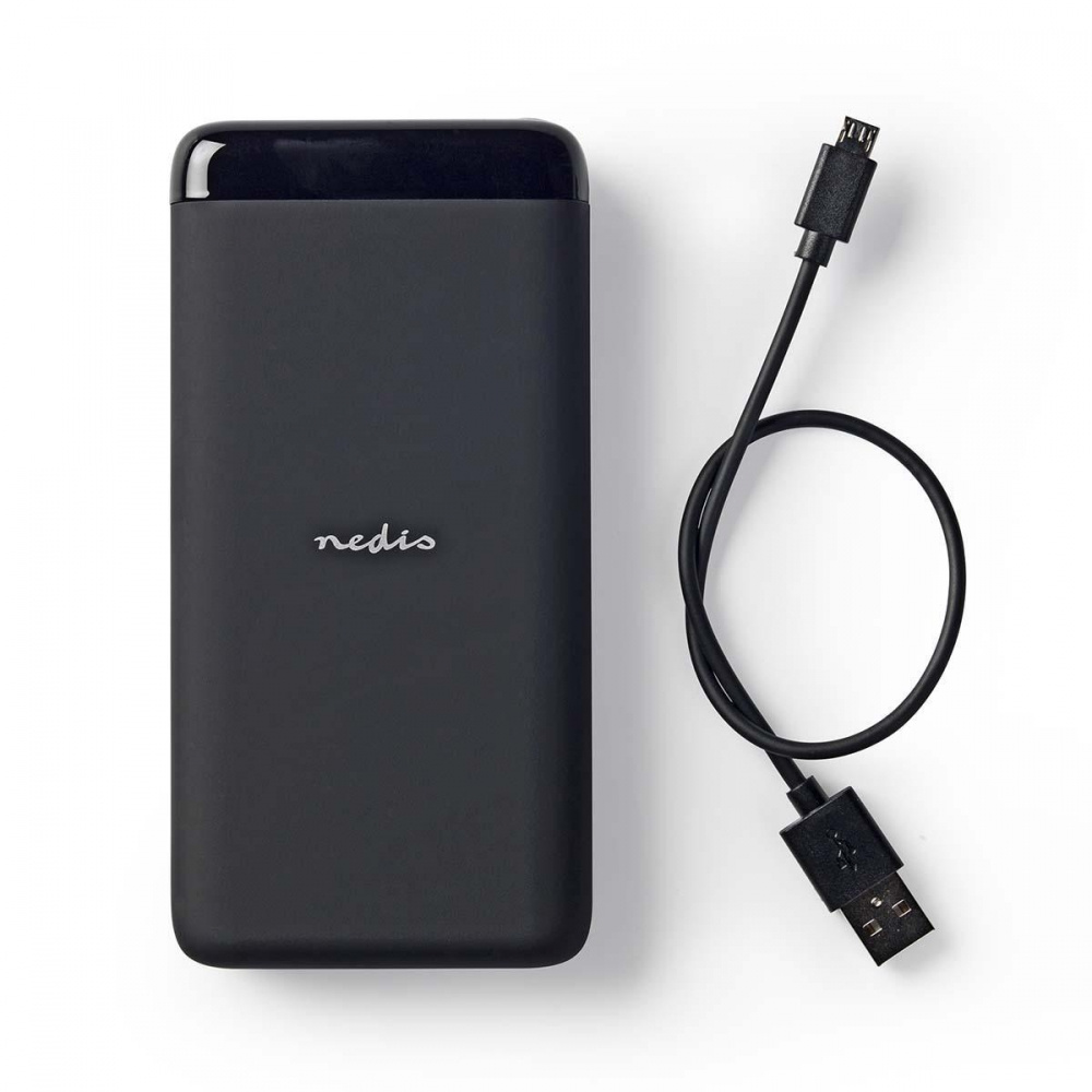 Nedis powerbank 15 000 mAh med 2x USB-A utgångar