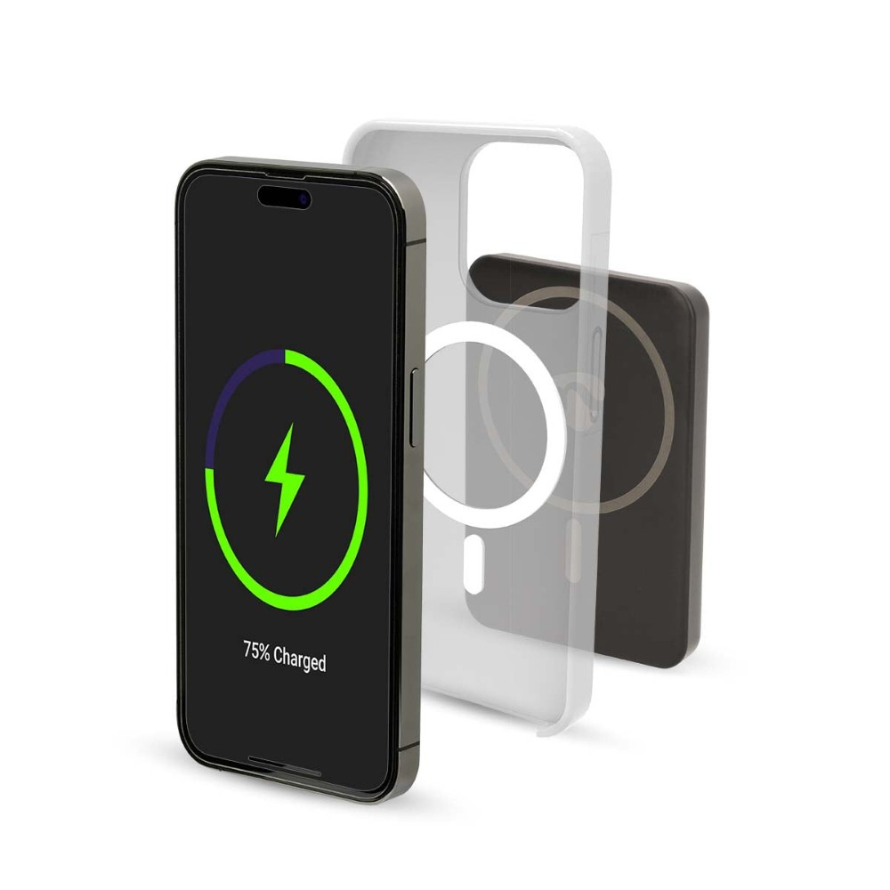 Nedis powerbank, 5 000 mAh, magnetisk trådløs lading