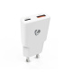 Nedis WCH-A20 GaN-vegglader 20 Watt, hvit Nedis WCH-A20 GaN-vegglader 20 Watt, hvit