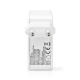 Nedis USB-A-vegglader, 4 porter, 24 W, hvit Nedis USB-A-vegglader, 4 porter, 24 W, hvit