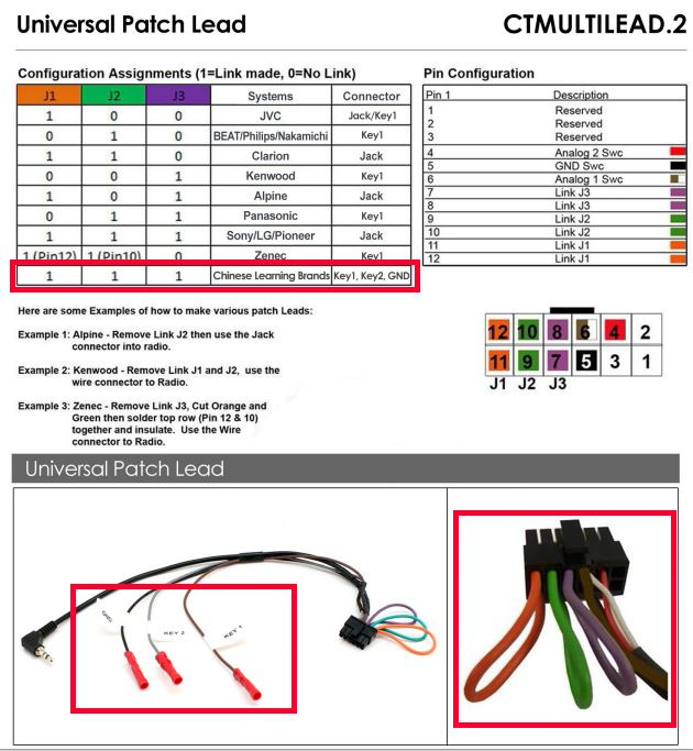 Grundig GX-3800, bilstereo med Android Auto, CarPlay, DAB+ og 3 par lavnivå