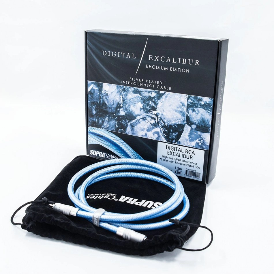 Supra Digital Excalibur RCA digital koaksialkabel