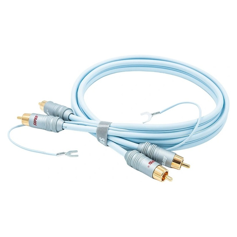 Supra Phono 2RCA-SC signalkabel for platespiller, 0.7 meter