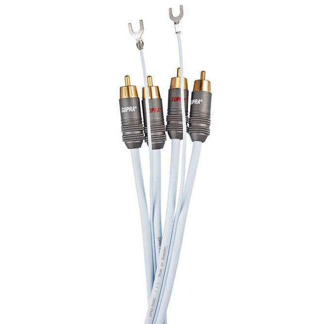 Supra Phono 2RCA-SC signalkabel for platespiller, 0.7 meter