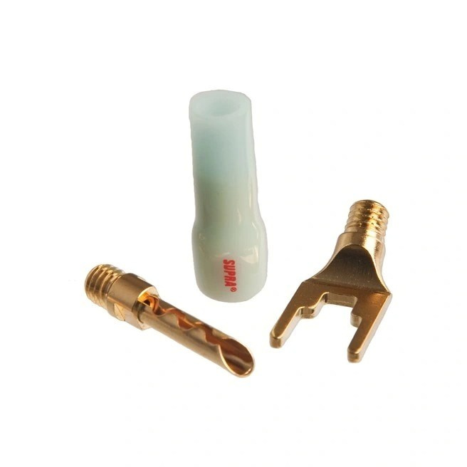 Supra PLY 3.4 terminert senterkabel isblå