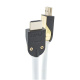 Supra HDMI 2.1 UHD8K HDMI-kabel med støtte for 8K HDR, hvit 2 meter Supra HDMI 2.1 UHD8K HDMI-kabel med støtte for 8K HDR, hvit 2 meter