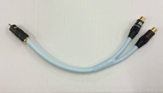 Supra Y-Link Adapter F-M 25cm, 1 han til 2 hunner