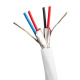 Supra Y-Link subwooferkabel 2RCA-1RCA, hvit Supra Y-Link subwooferkabel 2RCA-1RCA, hvit