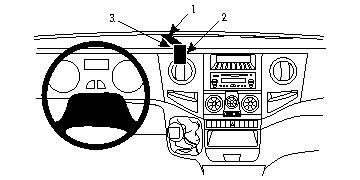 Brodit Forsterket ProClip, Iveco Daily 06-14