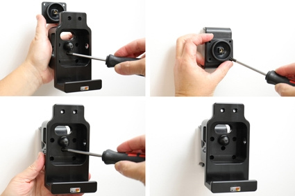 Brodit Passiv holder med kuleledd, Garmin dezl 780 LMT-D/dezlCam 785 LMT-D/Fleet 770/Fleet 780/Fleet 790