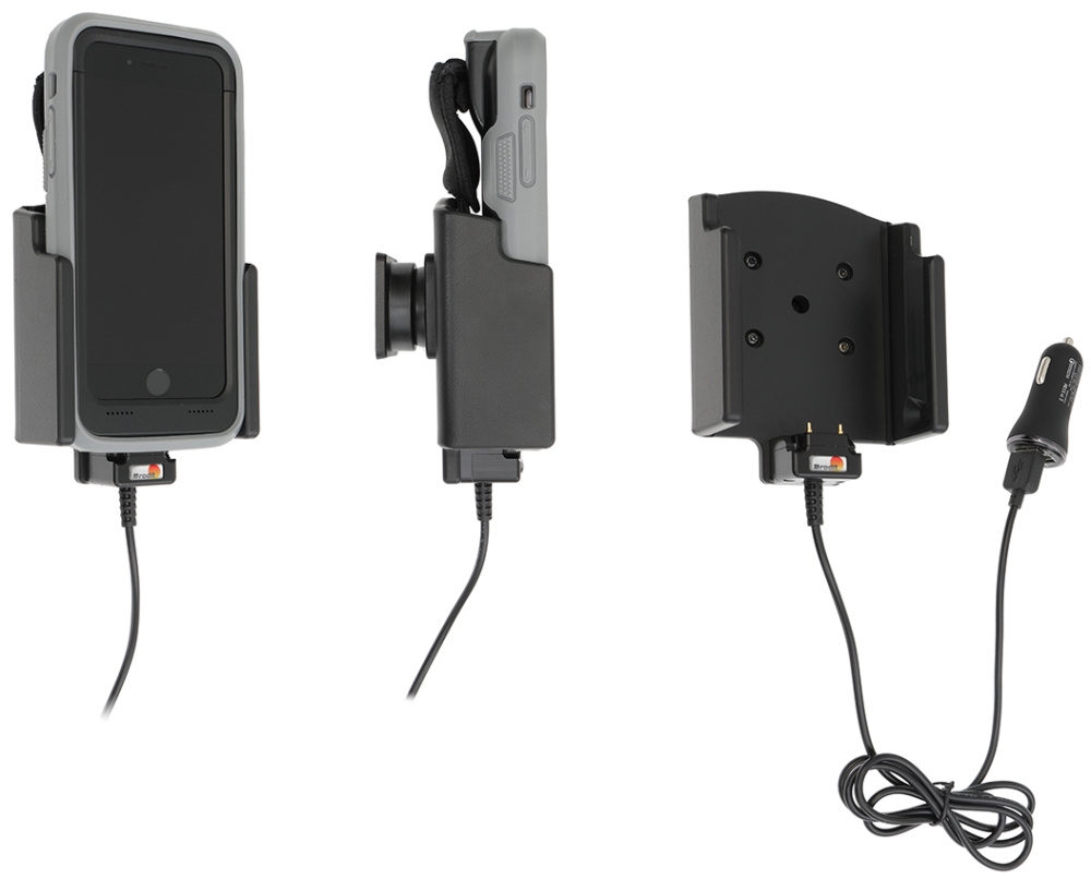 Brodit Aktiv holder med cigarettkontakt, Apple iPhone 7 