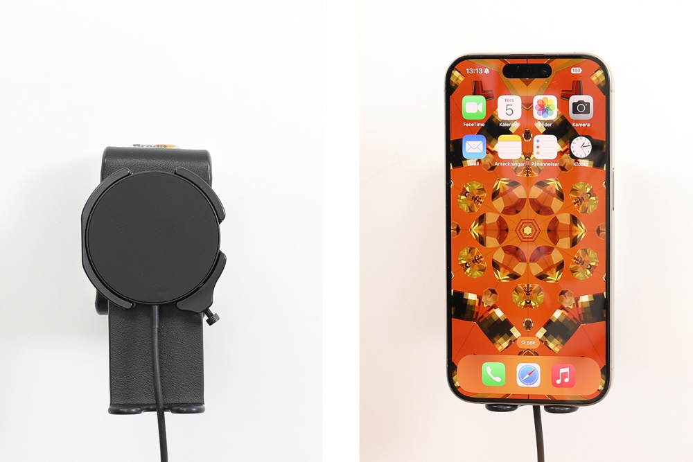 Brodit Feste med kuleledd, Apple iPhone 12/12 Mini/12 Pro/12 Pro Max/13/13 Mini/13 Pro/13 Pro Max/14/14 Plus m. fl.