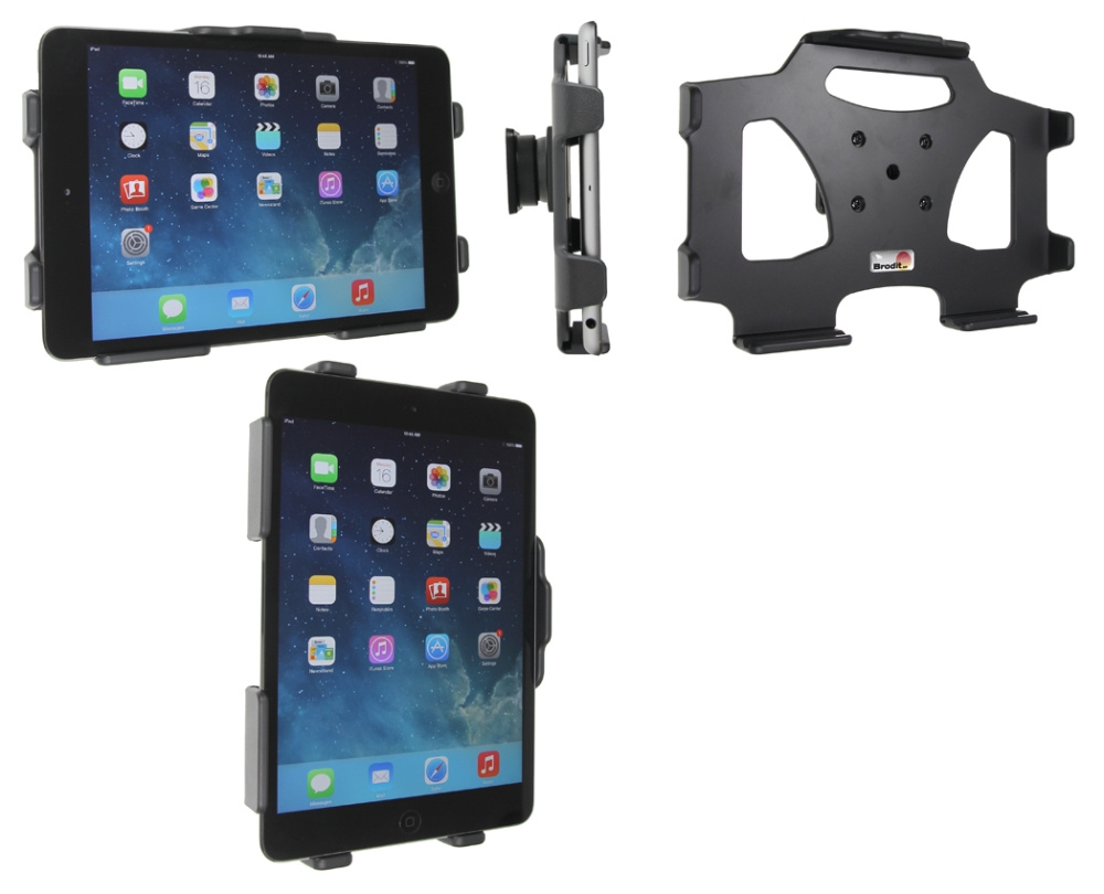 Brodit Passiv holder med kuleledd, Apple iPad Mini (A1432, A1454, A1455)/2 (A1489, A1490, A1491)/3 (A1599, A1600)/Retina