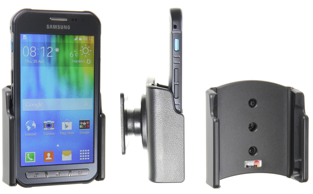 Brodit Passiv holder med kuleledd, Samsung Galaxy Xcover 3 