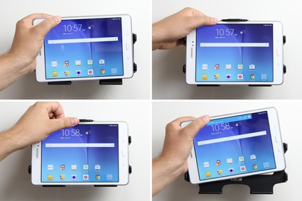 Brodit Passiv holder med kuleledd, Samsung Galaxy Tab A 8.0 (2015) SM-T350 
