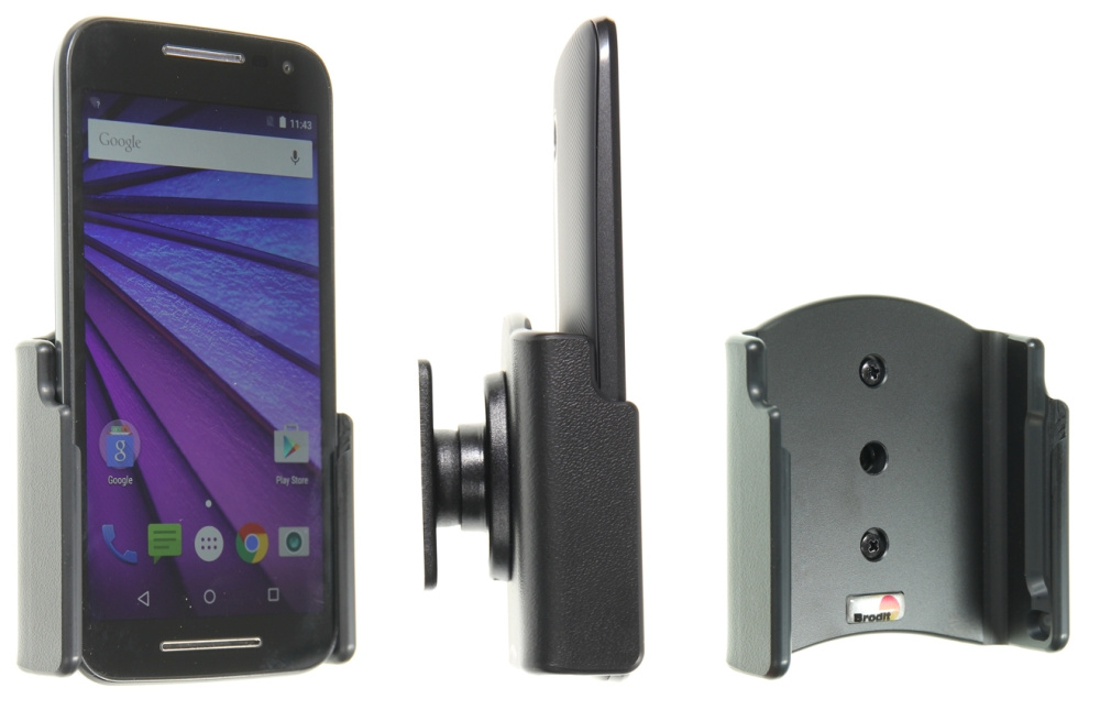 Brodit Passiv holder med kuleledd, Motorola Moto G (3rd Gen) 