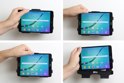 Brodit Passiv holder med kuleledd, Samsung Galaxy Tab S2 8.0 SM-T713 /SM-T719 