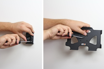 Brodit Passiv holder med kuleledd, Apple iPad Mini 2019/4 (A1538, A1550)/5th Gen (A2124, A2125, A2126, A2133)