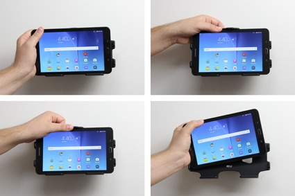 Brodit Passiv holder med kuleledd, Samsung Galaxy Tab E 8.0 