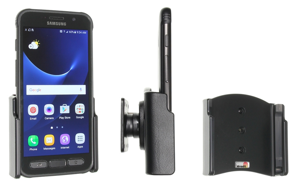 Brodit Passiv holder med kuleledd, Samsung Galaxy S7 Active 
