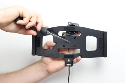 Brodit Aktiv holder med sigarettkontakt, Samsung Galaxy Note 10.1 (2014 Edition) SM-P6000/SM-P6050