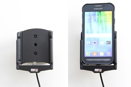 Brodit Aktiv holder med cigarettkontakt, Samsung Galaxy Xcover 3 