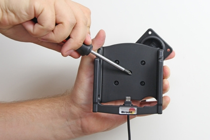 Brodit Aktiv holder med cigarettkontakt, Samsung Galaxy Note 5 