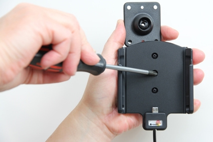 Brodit Aktiv holder med cigarettkontakt, Samsung Galaxy S7 Active 