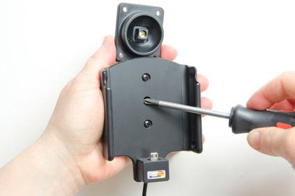 Brodit Aktiv holder med cigarettkontakt, Samsung Galaxy Xcover 4 